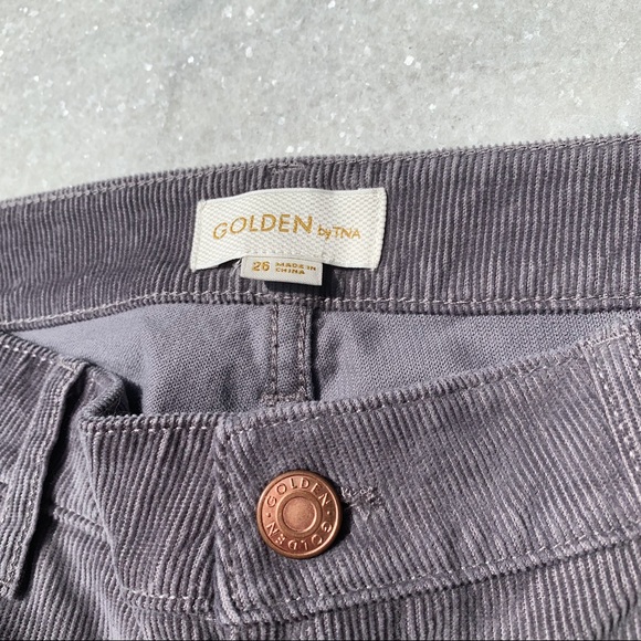 Aritzia NWT Gray Cords - Picture 5 of 6